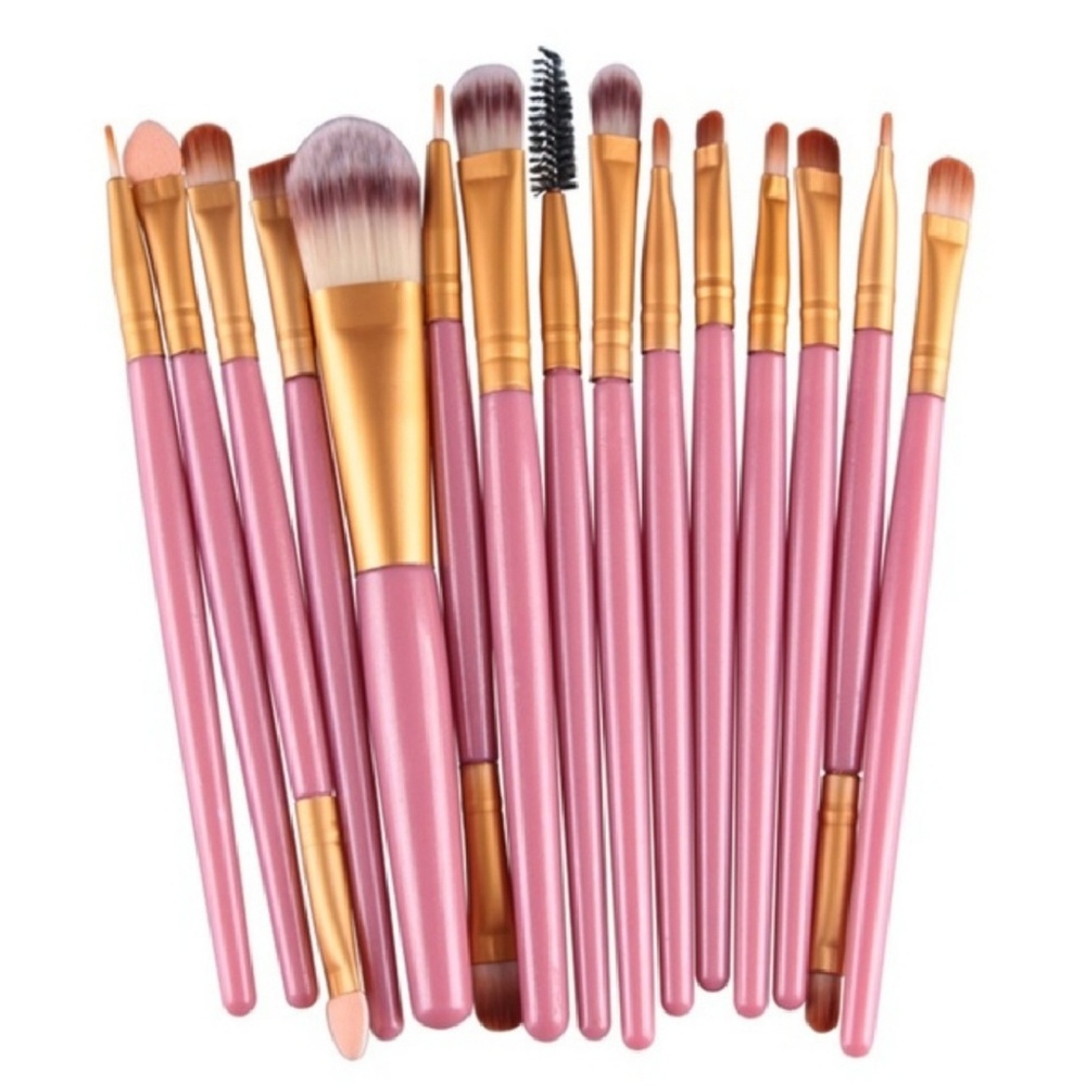 15 Piece Make Up Brush Set